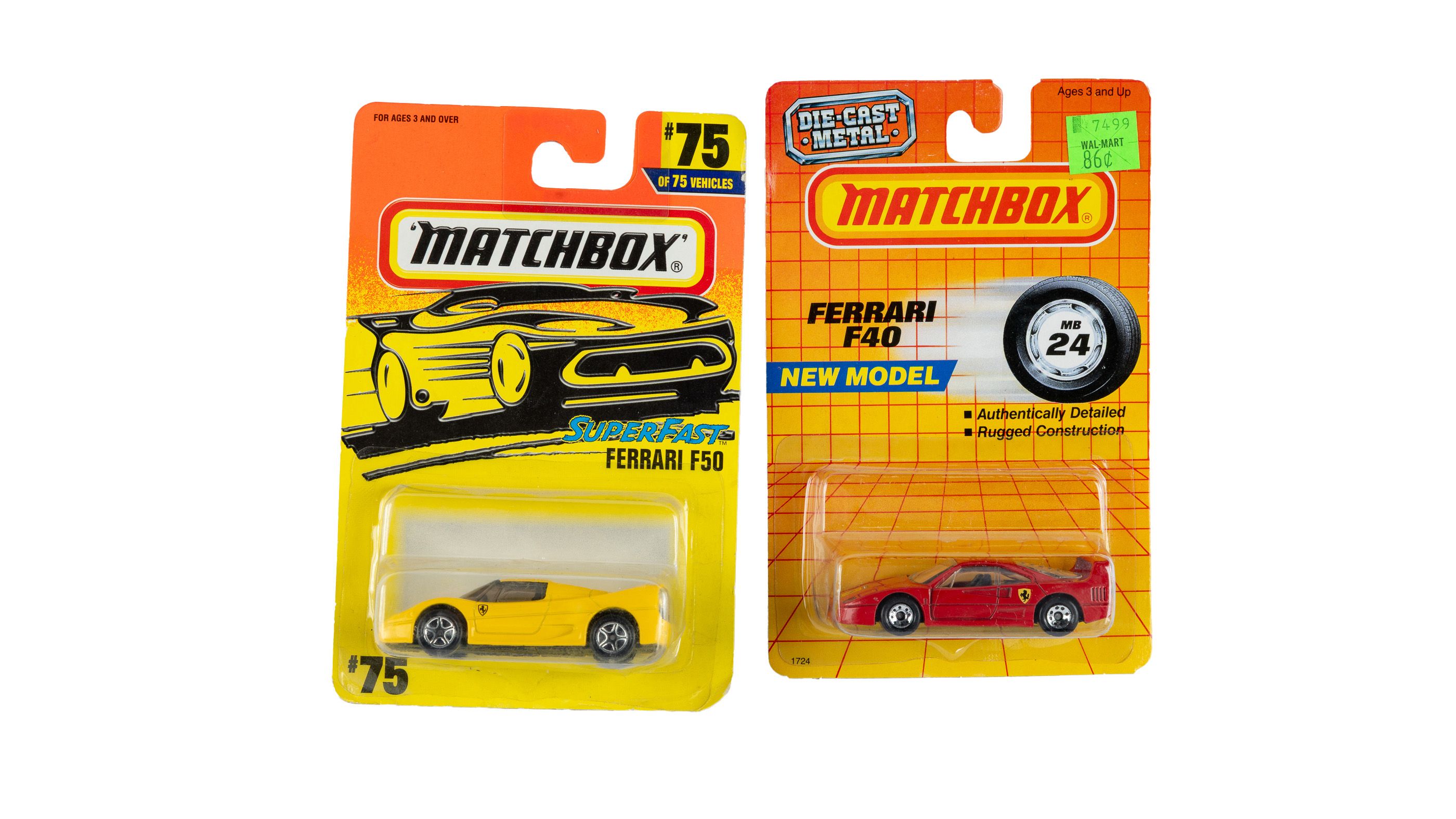 Matchbox Ferrari F40 & F50 Die-Cast Auction | Mecum On Time
